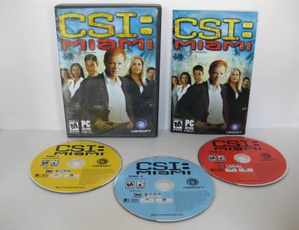 CSI: Miami (3 Disc) (CIB) - PC Game